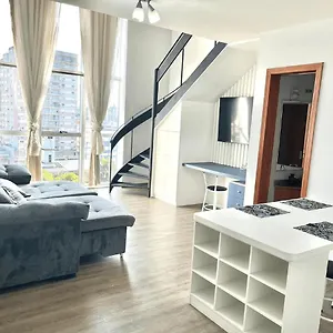 Saint Sebastian Flat 506 - Com Hidro! Ate 4 Pessoas, Duplex, No Centro , Jaraguá do Sul Brasil